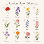 Personalized Mom Flower Woven Blanket - Custom Birth Month Flowers with Kids' Names