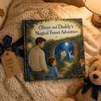Personalized Magical Forest Adventure Book for Kids – Custom Daddy & Child Storybook