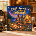 Personalized Camping Adventure Book for Kids – Custom Daddy & Child Storybook