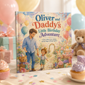 Personalized Birthday Adventure Book for Kids – Custom Daddy and Child Storybook