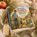Personalized Farm Adventure Book for Kids – Custom Daddy and Child Storybook