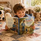 Personalized Farm Adventure Book for Kids – Custom Daddy and Child Storybook