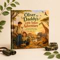 Personalized Safari Adventure Book for Kids – Custom Daddy and Child Storybook
