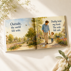 Personalized Daddy and Child Story Book – Custom Name Father & Child Keepsake Gift