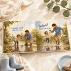 Personalized Daddy and Child Story Book – Custom Name Father & Child Keepsake Gift
